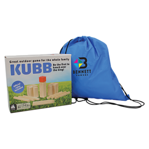 Kubb Game, Full Color Digital