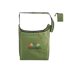 RPET Fold-Away Sling Bag, Full Color Digital