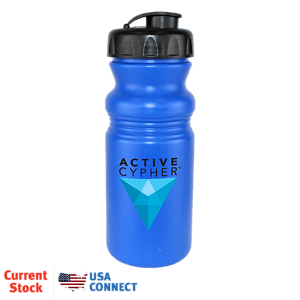20 oz. Cycle Bottle with Flip Top Cap, Full Color Digital Direct