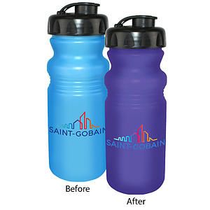 Sun Fun 20 oz. Cycle Bottle with Flip Top Cap, Full Color Digital Direct