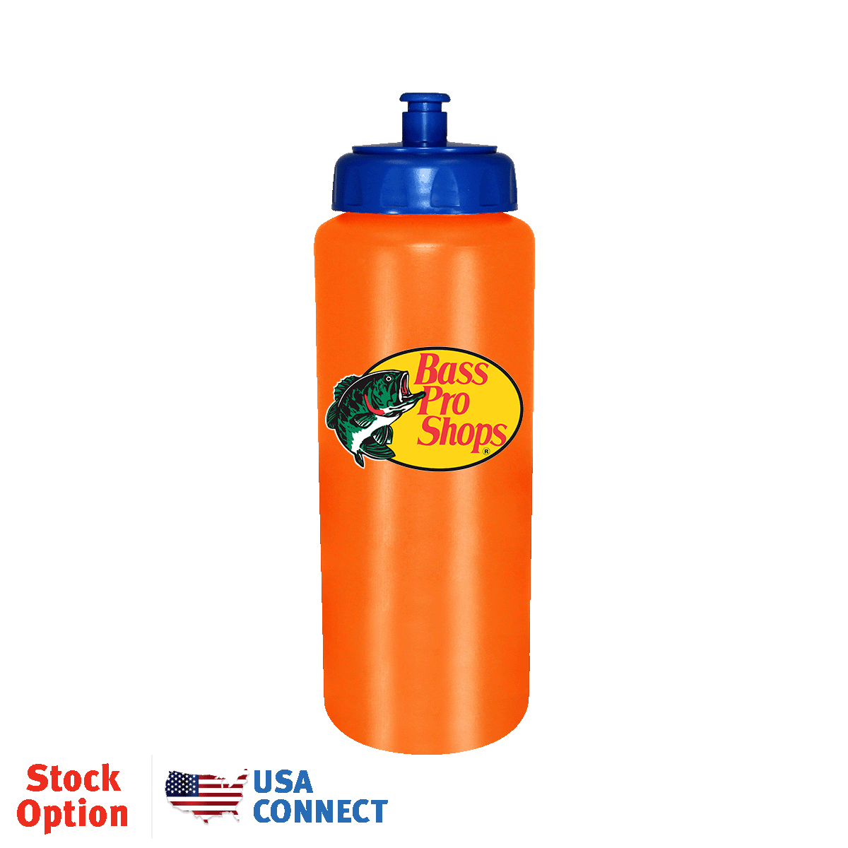 32oz. Sports Bottle w/Push 'n Pull Cap, Full Color Digital