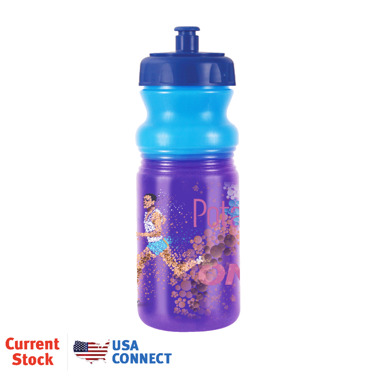 Mood™ 20 oz. Cycle Bottle, Push and Pull Cap, Full Color Digital Direct