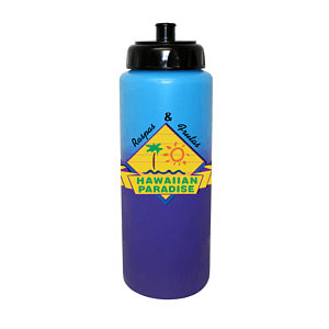 Mood™ 32 oz. Sports Bottle With Push 'n Pull Cap, Full Color Digital
