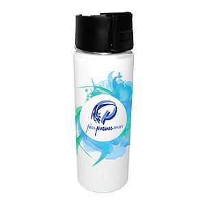 Halcyon® 20 oz. Sport Bottle w/ Push Button Lid, Full Color Digital