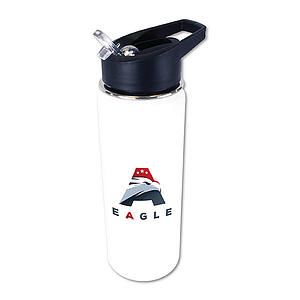 Halcyon® 20 oz. Sports Bottle with Flip Straw Lid, Full Color Digital