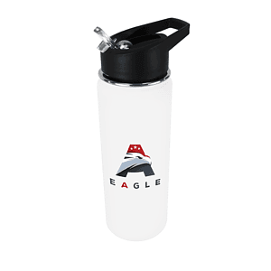 Halcyon® 20 oz. Sports Bottle with Flip Straw Lid, Full Color Digital