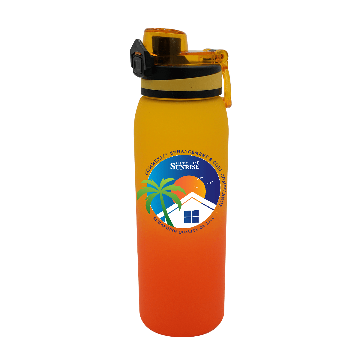 Halcyon® 30 oz. Ombre Sport Bottle, Full Color Digital