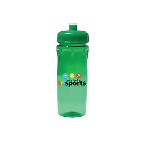 18 oz. Poly-Saver PET Bottle with Push 'n Pull Cap, Full Color Digital