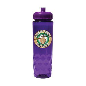24 oz. Poly-Saver PET Bottle with Push 'n Pull Cap, Full Color Digital