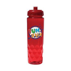24 oz. Poly-Saver PET Bottle with Push 'n Pull Cap, Full Color Digital