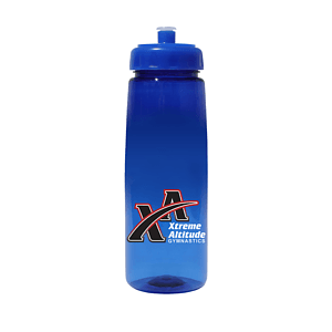 30 oz. Poly-Saver PET Bottle with Push 'n Pull Cap, Full Color Digital