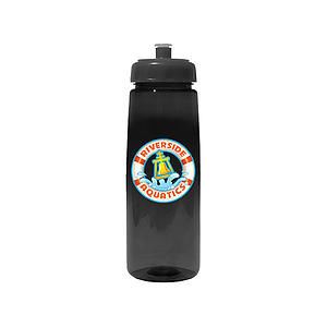 30 oz. Poly-Saver PET Bottle with Push 'n Pull Cap, Full Color Digital