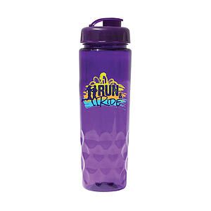 24 oz. Poly-Saver PET Bottle with Flip Top Cap, Full Color Digital