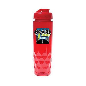 24 oz. Poly-Saver PET Bottle with Flip Top Cap, Full Color Digital