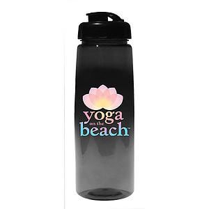 30 oz. Poly-Saver PET Bottle with Flip Top Cap, Full Color Digital