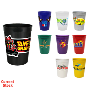 12 oz. Smooth Stadium Cup, Full Color Digital