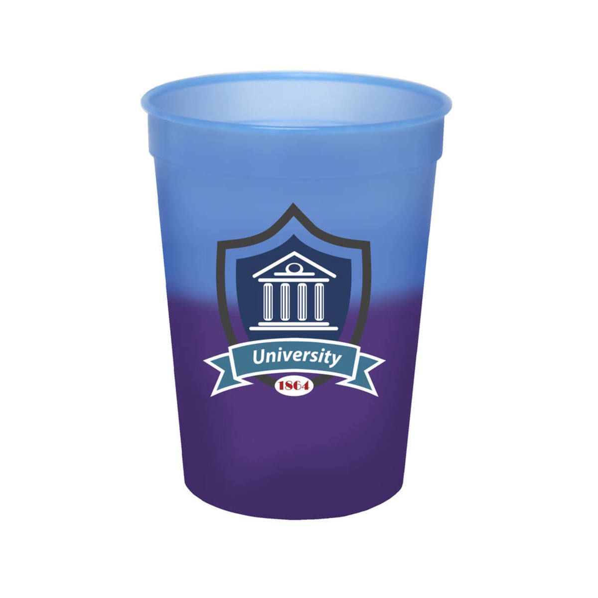 Mood™ 12 oz. Stadium Cup, Full Color Digital