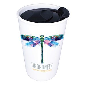 11 oz. Double Wall Ceramic Tumbler, Full Color Digital