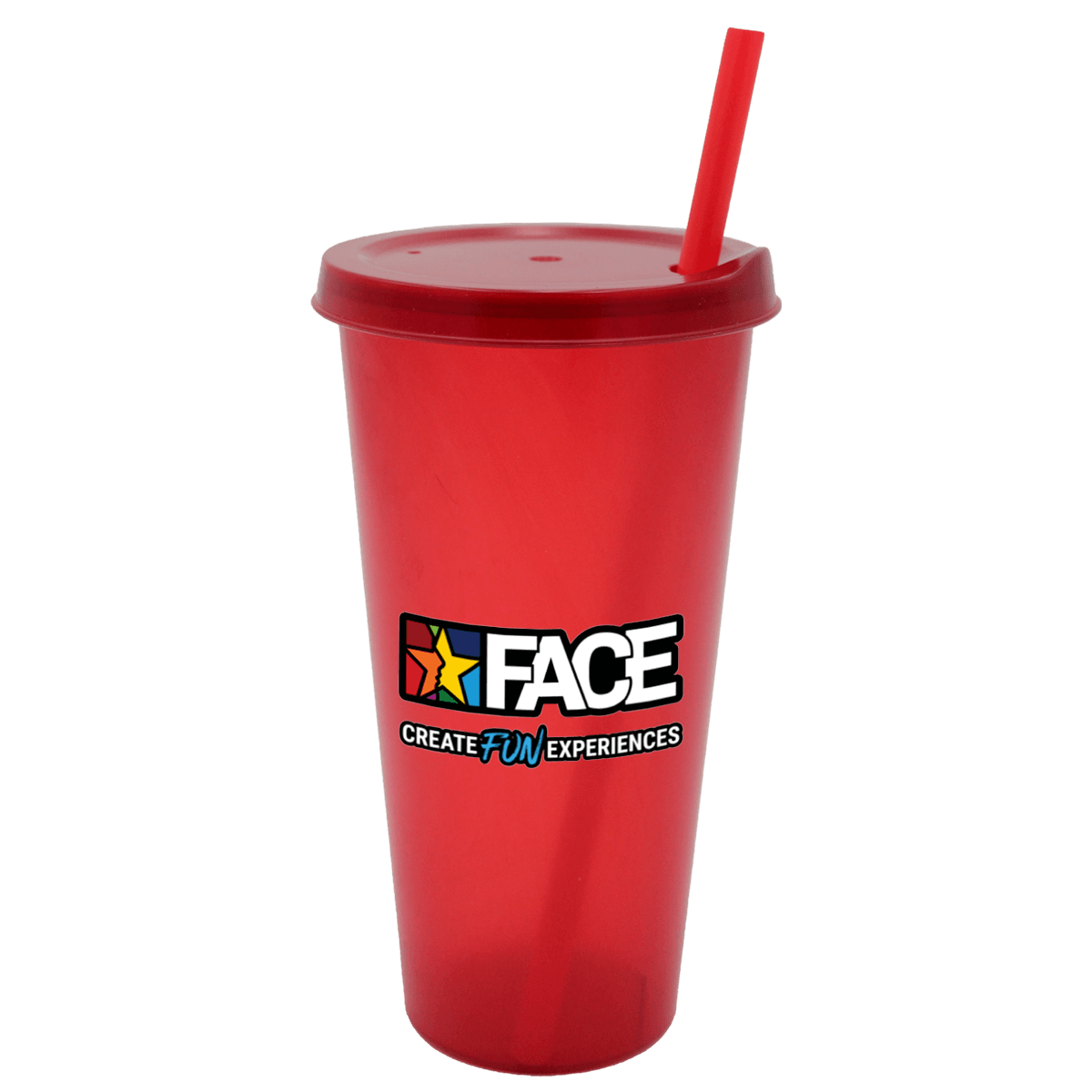 26 oz. Tumbler with Lid and Straw, Full Color Digital