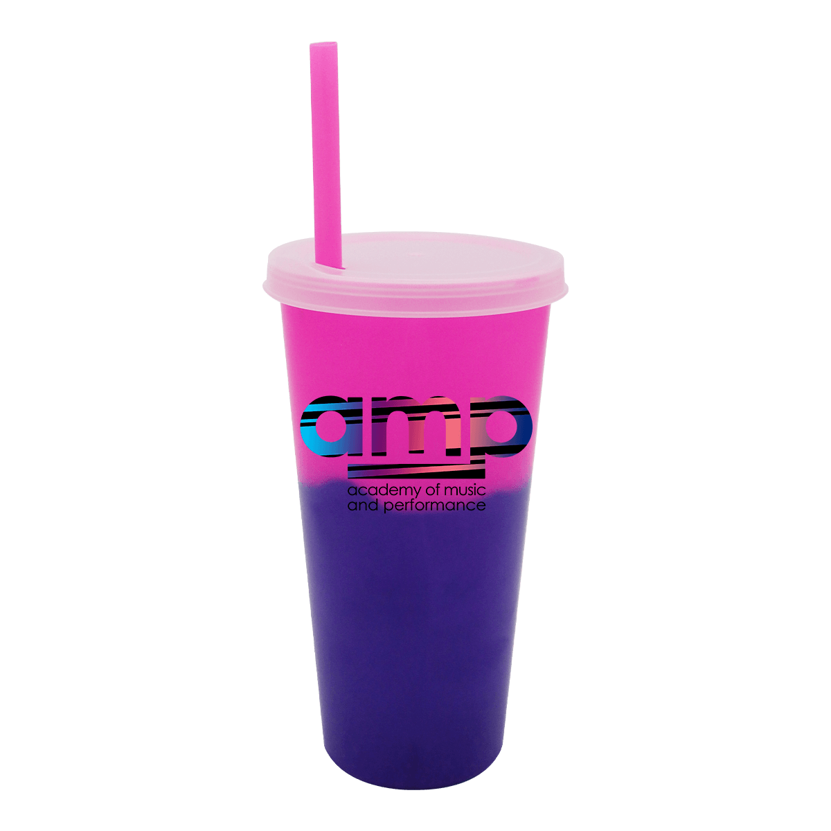 Mood™ 26 oz. Tumbler with Lid & Straw, Full Color Digital
