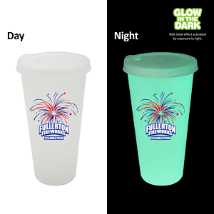 Nite Glow 26 oz. Tumbler with Lid, Full Color Digital