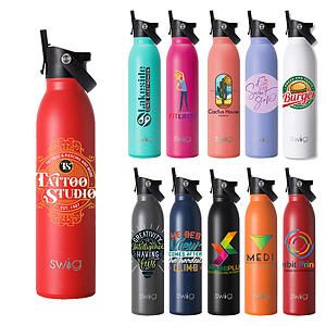 Swig® 20 oz. Matte Bottle with Flip and Sip Lid, Full Color Digital
