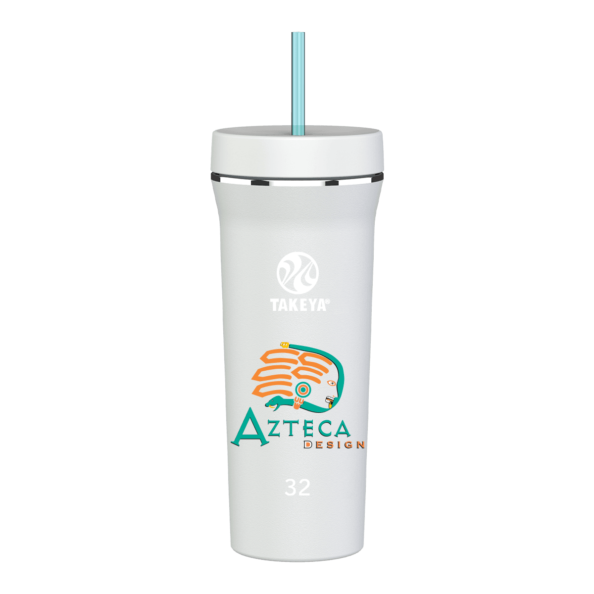 Takeya®  32 oz. Straw Tumbler, Full Color Digital