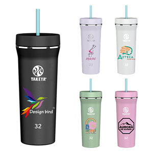 Takeya®  32 oz. Straw Tumbler, Full Color Digital