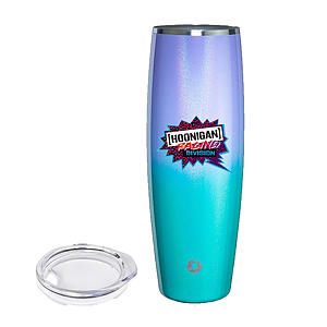 Snowfox® 24 oz. Beer Glass with Lid, Full Color Digital