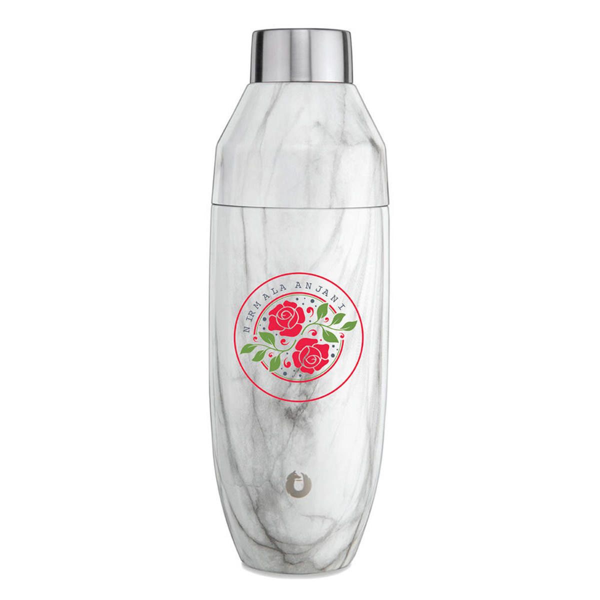 Snowfox® 24 oz. Marble Cocktail Shaker, Full Color Digital
