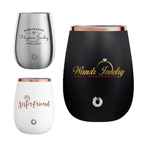 Snowfox® 13 oz. Stemless Wine Glass