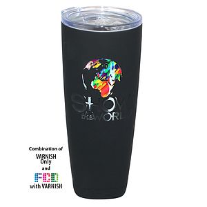 Halcyon® 18 oz. Deco Tumbler, FCD with Varnish or Varnish Only