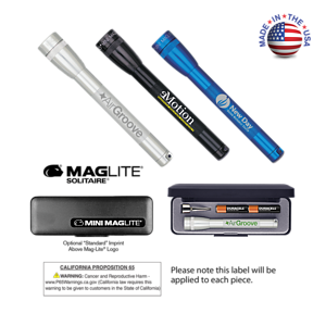 M3A Mini MAGLITE® 2AAA, Laser Engraved