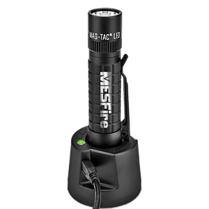 MAG-TAC LED Rechargeable Flashlight, Laser Engraved
