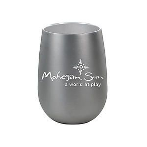 Halcyon® 12 oz. Stainless Steel Wine Glass - Gift Set