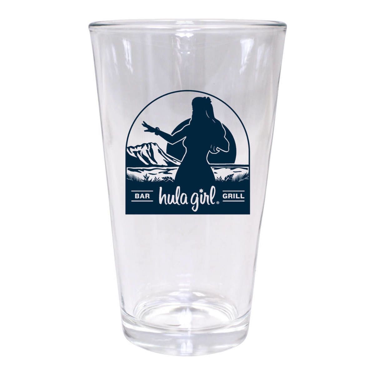 16 oz. Pint Glass, USA - Get Set of 2