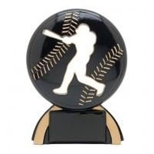 4-1/2" Baseball Shadow Award