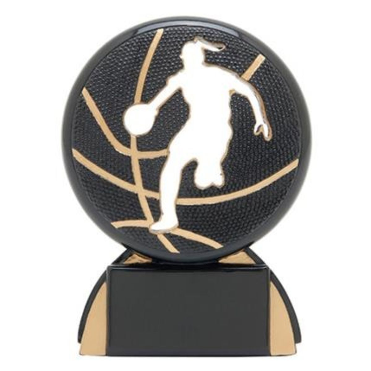 5-1/2" Female Basketball Shadow Award