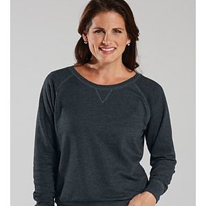 Embroidered LAT Ladies Longsleeve Pullover Shirt
