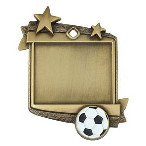 Soccer Frame Medal - Discontinued