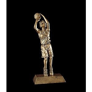 10 3/4" Basketball Female Signature Series Award