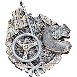 Racing Wreath Resin Plaque Mount