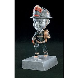 Fireman Bobblehead Figurine