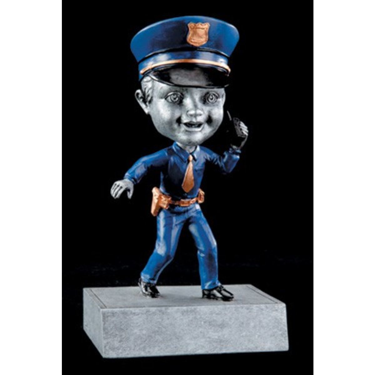 Policeman Bobblehead Figurine