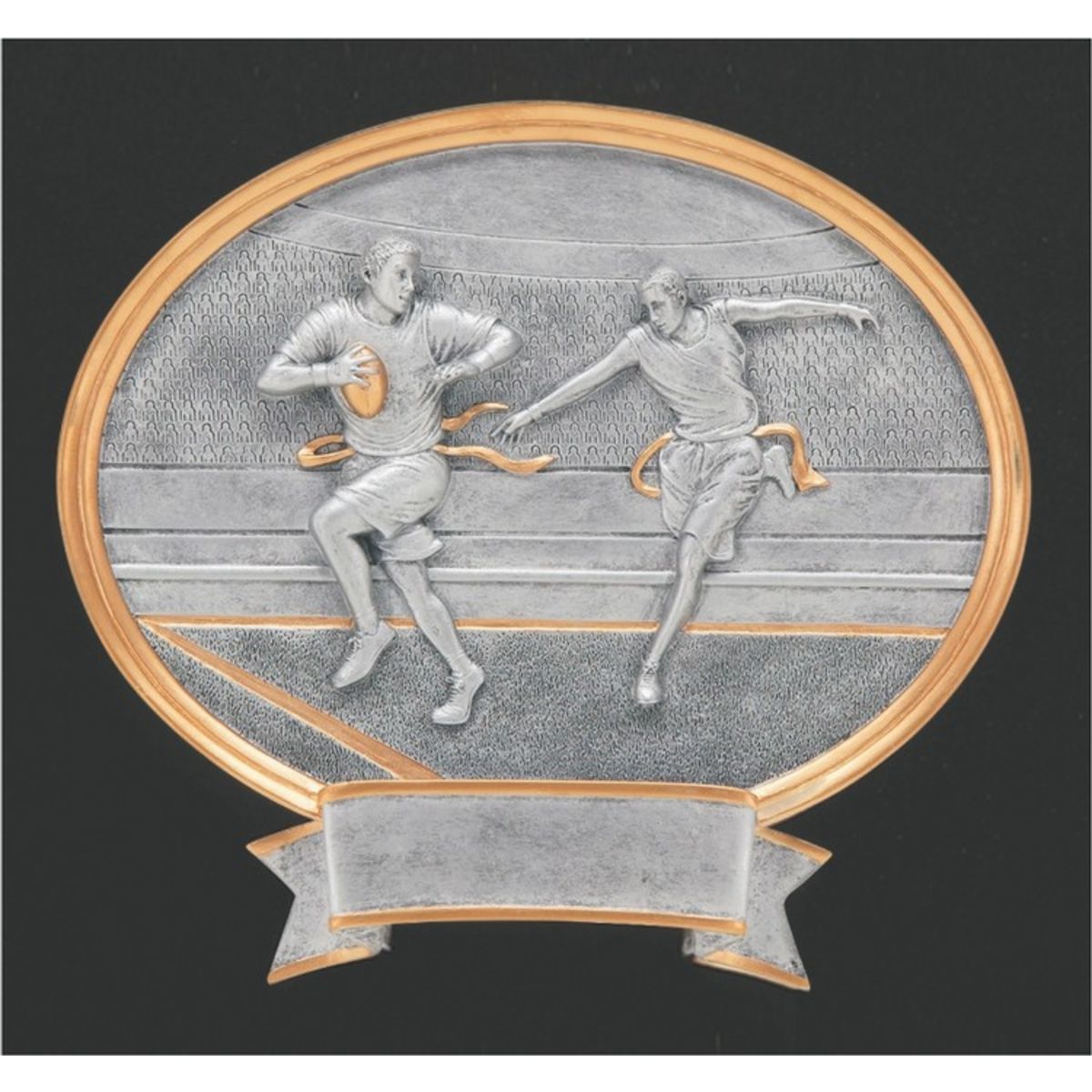 8" Flag Football Legend Plate