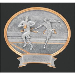 8" Flag Football Legend Plate