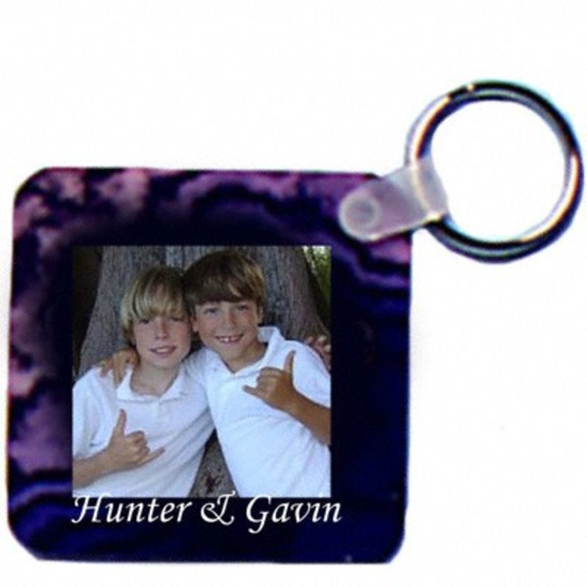 Square Key Tag