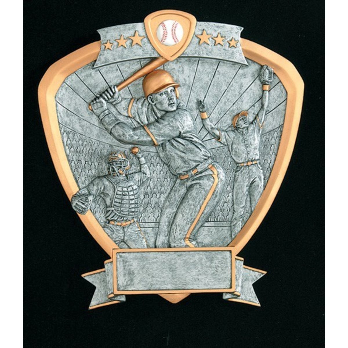 Baseball Male Signature Shield Series Award
