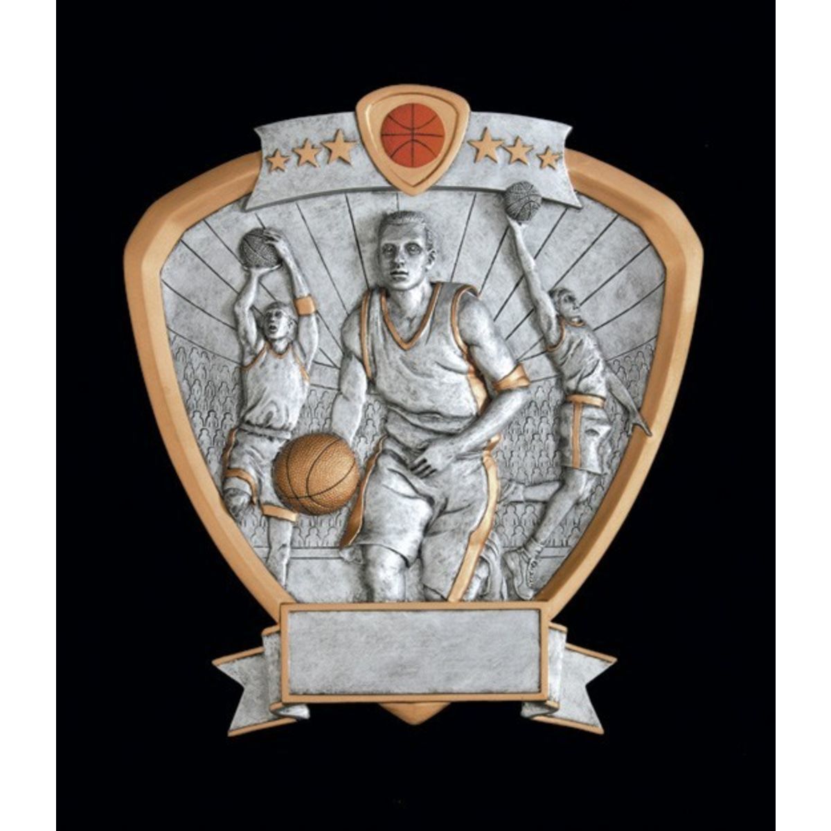 Basketball Male Signature Shield Series Award