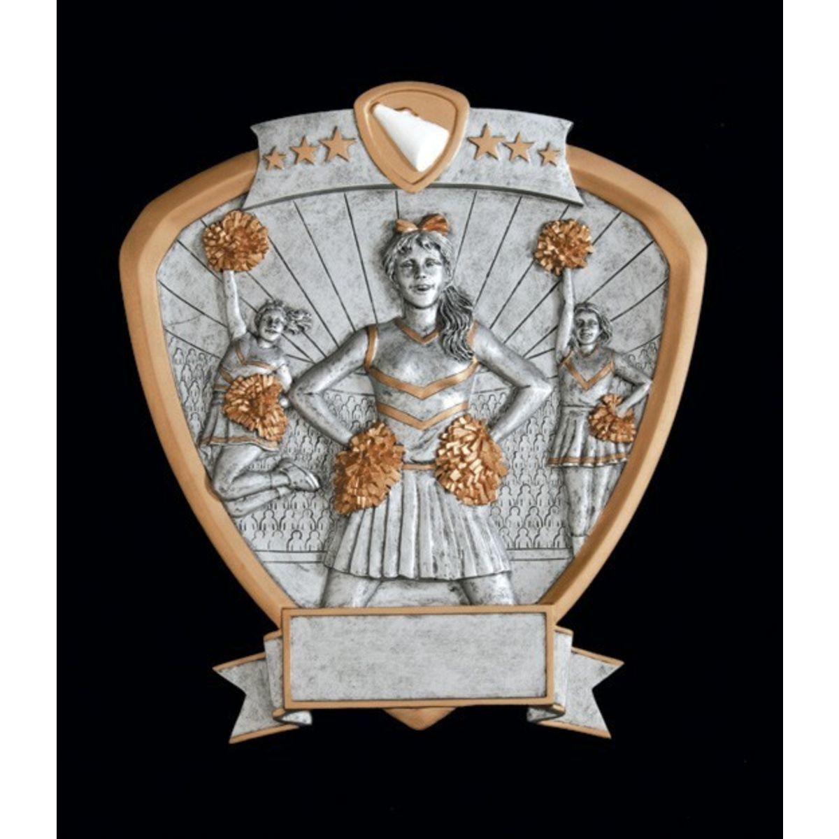 Cheerleader Signature Shield Series Award